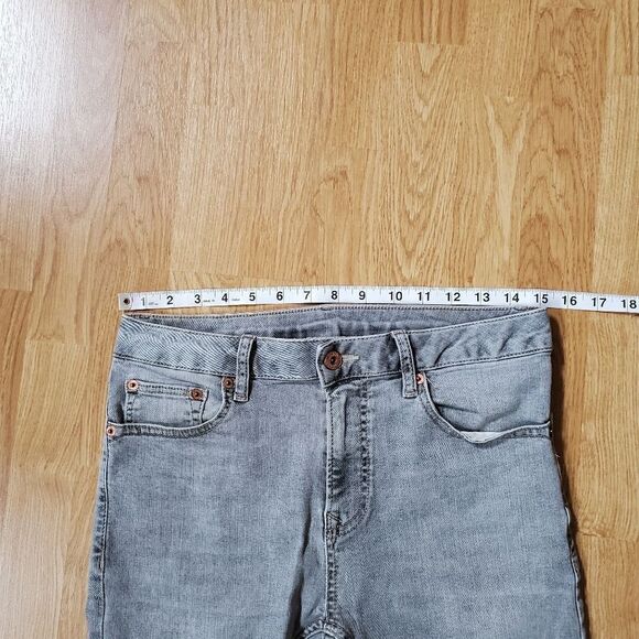 Topman Gray Stretch Skinny Jean Sz32/32 fits like 30/30 - Picture 8 of 13